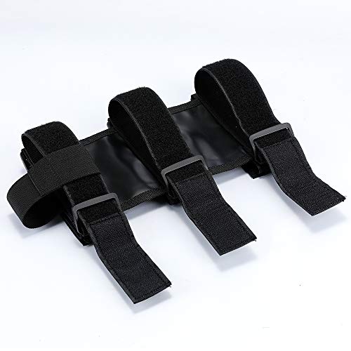 1PC Black Roll Bar 3 lb Fire Extinguisher Holder Mount Strap for Jeep Wrangler Unlimited CJ YJ LJ TJ JK JKU JL JLU Adjustable Extinguisher Mounting Bracket Strap for Jeep Gladiator JT
