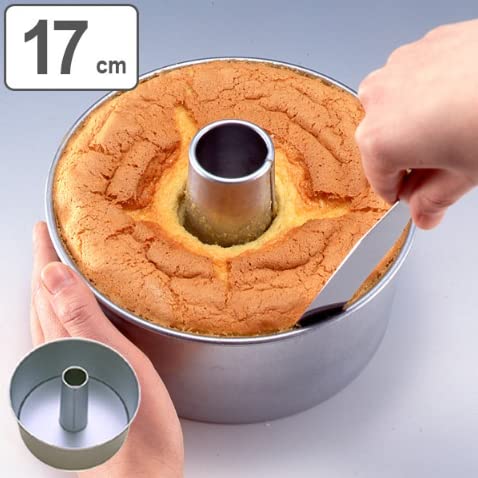 Amazon.co.jp: シフォンケーキ型 17cmレシピでもトールでもOK トール