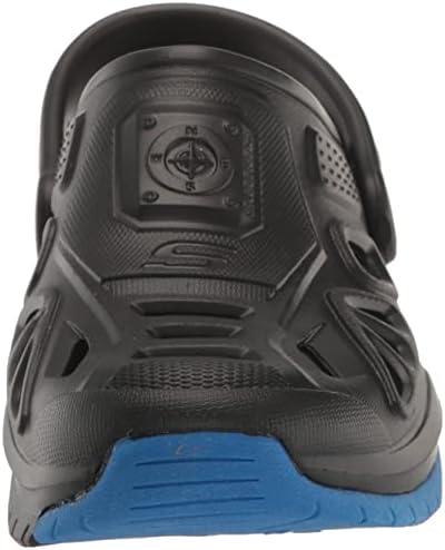Skechers Kids Boy's Foamies Navigator Sneaker, Black/Blue, 12 Little Kid | Image 1