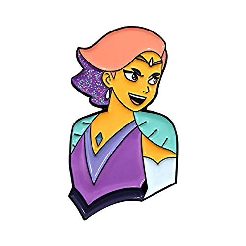Han Cholo - She-Ra and The Princesses of Power - Queen Glimmer Enamel Character Pin