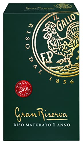 Riso Gallo Riz Carnaroli Haut de Gamme Grande Réserve pour Risotto 1 kg - Lot de 2 Cover