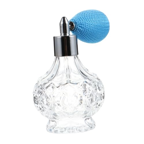 Didiseaon Refillable Glass Perfume Bottle with Short Spray Atomizer and Tassels Stylish Fragrance Container for Essential Oils Lotions and Holy Water All Occasions