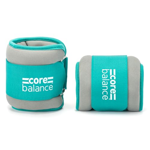 Core Balance Ankle and Wrist Weights 0.5kg (Teal)