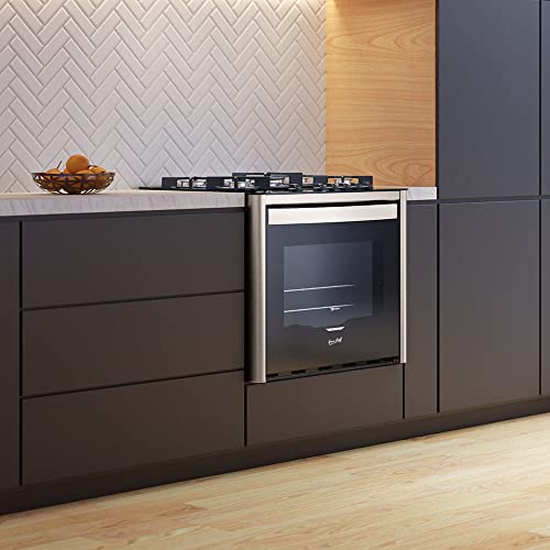 FISCHER FOGÃO DE EMBUTIR À GÁS 5 BOCAS TRIPLA CHAMA GRAN CHEFF COM DOURADOR 220V – 28550-65541