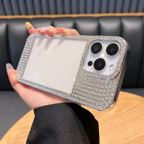 Coque Arrière de Luxe iPhone 14 Pro Max Transparente Scintillante