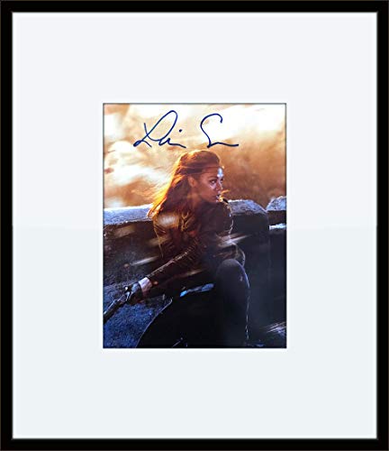 Framed Zoe Saldana Star Trek Photo Autograph with Certificate of Authenticity