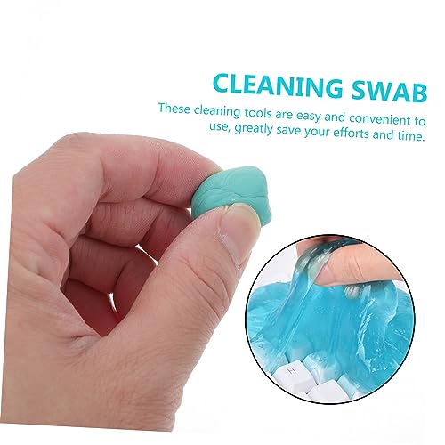 UKCOCO 2juegos Kit De Limpieza para Auriculares y Dispositivos Electrónicos Cepillo Esponja y Paño para Limpiar Auriculares Teléfonos Teclados y Cámaras Compacto y Portátil - imagen 9