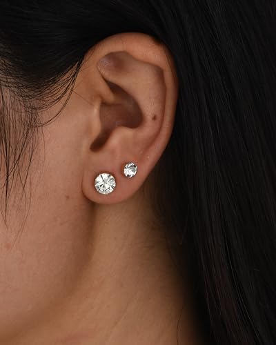 42 Pairs Gold Hoop Earrings Set for Women, Fashion Chunky Pearl Earrings Multipack Twisted Statement Earring Pack, Hypoallergenic Small Big Hoops Earrings for Birthday Party - Image 7