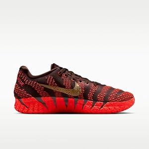 Nike Ja 3 Tênis de basquete masculino, Chocoalate claro/vermelho
