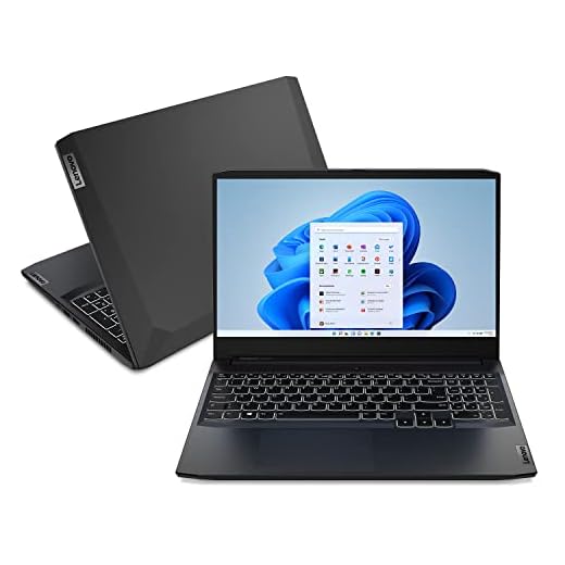 Lenovo 82MG0009BR - Notebook ideapad Gaming 3i, i5-11300H, 8GB, 512GB SSD Dedicada GTX 1650 4GB 15.6" FHD WVA W11, Preto