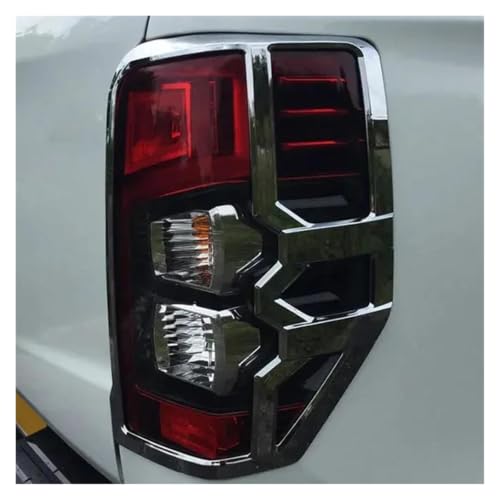 Cubre faro trasero cromado para Mitsubishi L200 Triton 2019-2022 en acabado ABS elegante 2