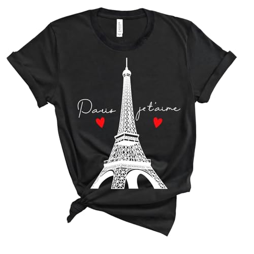 France Trip Paris Eiffel Tower Shirt, Paris Trip Graphic T-Shirt, France Olympics Games Shirts, France Wedding Honeymoon Summer T-Shirt, Romantic Paris Je t’aime Shirt Gift For Fiancee Wife Friend2