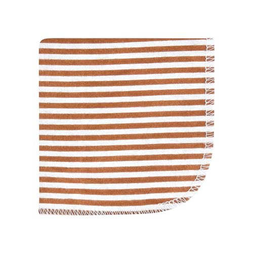 Image of Hudson Baby Unisex Baby Flannel Cotton Poly Washcloths, Animal Adventure 12 Pack, One Size