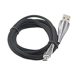 6ft Long USB Cable Charger Cord Power Wire MicroUSB Compatible with BlackBerry Classic - DTek50 - Priv - Q10 - Z10 - Z30