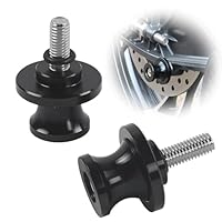 M8 Ständeraufnahme Bobbins Universal für KAWASAKI Z650 Z900 Z800 Z1000SX, Motorrad Ständeraufnahme Schwarz, Montageständer Schwingen Mortorrad Zubehör für VERSYS 650 ER6N Ninja 650 400 1000 ZX6R