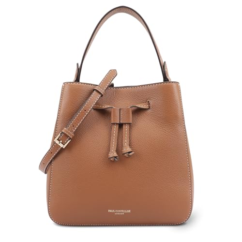 Paul Costelloe Genuine Leather Multiway Bucket Bag | Peace (Lion)