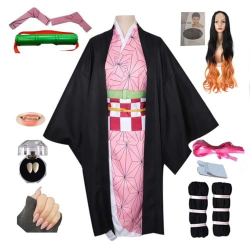 Kimono Cosplay Demon Slayer complet pour briller en convention manga