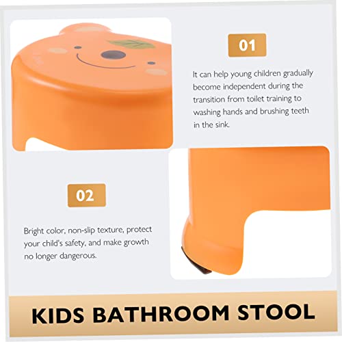 WHAMVOX Banqueta De Plástico De Desenho Animado Banqueta De Plástico Pés Banquinho De Banheiro Crian