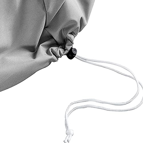 Vinpatio Outboard Motor Cover, 600D Heavy Duty Waterproof Boat Motor Cover Boat Engine Hood Covers- Fit For Motor 115-250 Hp #TOP4