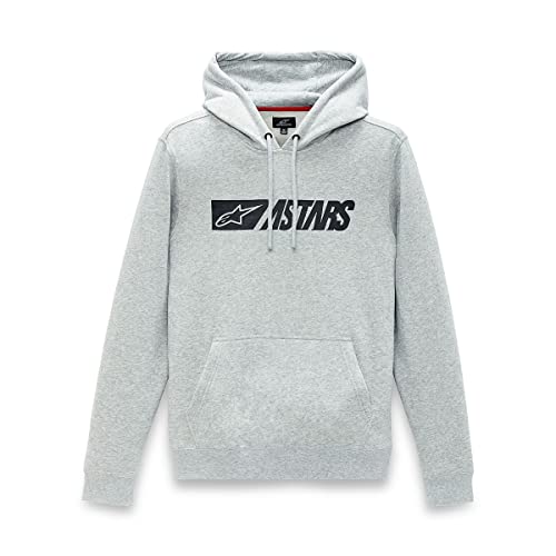 アルパインスターズ リブレイズ フーディー グレーヒーサー/ブラック (L)