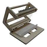 12 Wire Wooden Soap Cutter, Loaf Soap Cutter, Multi Soap Cutter, Color Beige (0.905'' = 23mm)