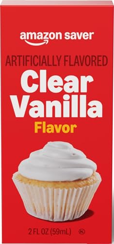 Amazon Brand - Happy Belly Clear Vanilla Flavor Extract, 2 fl oz (Pack of 1)
