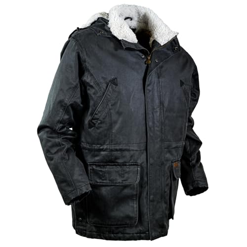 OUTBACK TRADING Men's 29739 Nolan Warm Cotton Outdoor Casual Western Long Sleeve Jacket with Removable Hood2