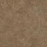 Epaisseur totale : 2,8 mm Sol PVC Textile - Aspect béton ciré Marron - Rouleau de 2m x 3.00m