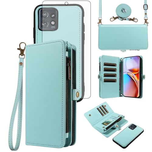 Coque pour Moto Edge Plus 2023 CSYBYW008 US Vert avec revêtement mat anti-glisse