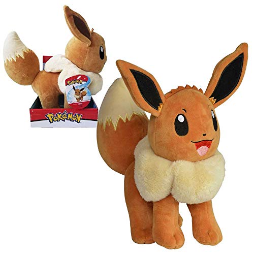 Pokemon Sélection Premium Figures en Peluche en Coffret Cadeau | 27-30 cm, Peluche:Évoli
