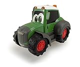 Abgerundete Kanten Dickie Toys 203814008 - Happy Fendt, Spielzeugtraktor, grün, für Kleinkinder ab 1 Jahr, 25cm