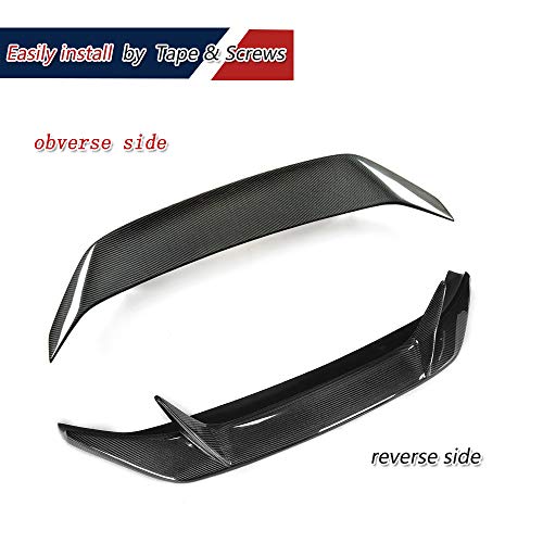 Jc Sportline Carbon Fiber Rear Spoiler For Subaru Brz 2013-2020 Scion Fr-S Toyota Ft86 Gt86 2012-2020 Rear Wing Spoiler High Kick Spoiler Body Kits (Style A) #TOP4