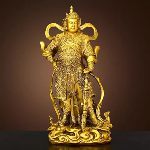 Statue Bouddha Weituo cadeau spirituel idéal pour autel bouddhiste - 3