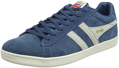 Image of Gola Equipe Suede - Sneakers for Men - Contrasting Wingflash - Heel Return - Durable Cupsole - Low Silhouette