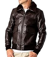 Amazon | [Liugoo Leathers] [リューグーレザーズ] 本革 G-1フライト