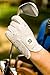 SKIVE Golf Premium Golf Glove | 100% AAA Cabretta Leather | Cool Golf Gloves Men | Serious Feel & Performance | Mens Golf Gloves Left Hand