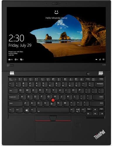 Lenovo ThinkPad X280 Laptop displaying the Windows 10 login screen.