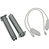 Farbe: Silber Geschirrspüler-Türseilfeder-Reparatur-Set für Bosch 00754869