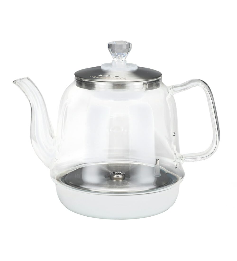 Amazon | IwaiLoft 急速沸騰 電気ケトル 800ml 耐熱ガラス ガラス