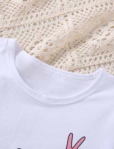 Image of Girls Summer Outfits Cute Sleeveless Top High Waisted Short Sets with Pockets Teen Girl Clothes Size 6-14 T