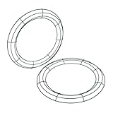 Facile : la conception ouverte du cadre facilite la fixation et l'agencement de vos éléments décoratifs préférés, vous offrant la flexibilité de créer une couronne unique, un cadre de couronne en fer, un cadre en fil de fer pour couronne