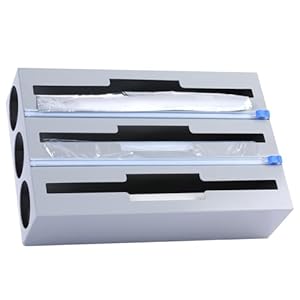 3 in 1 Plastic Wrap Dispenser with ...