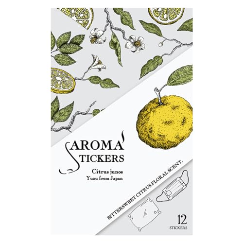 �}�X�N�ɓ\��A���} AROMASTICKS �k Yuzu �l�i �A���}�X�e�B�b�J�[�Y ���Y �j �P�Q������