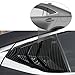 XYHGM for Lexus IS300 IS2500 IS200T 2013 2014 2015 2016 2017 2018 2019 Exterior Accessories Sporty Car Rear Side ABS Window Louvers Air Vent Scoop Shades Cover Trim Blinds 2PCS(Carbon Fiber)
