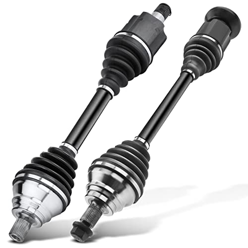 Frankberg 2x Arbre de Transmission Boîte de vitesses automatique Essieu Avant Droite Gauche Compatible avec Q3 8UB 8UG P.a.s.s.a.t Alltrack 3G5 CB5 T.i.g.u.a.n 5N Remplacer# 5N0407763F