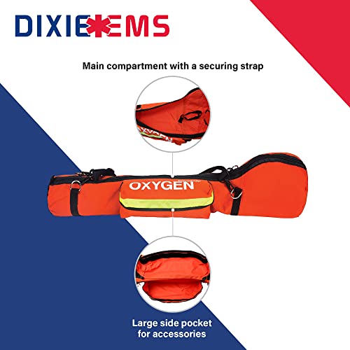 Dixie Ems O2 Shoulder Bag For E Size O2 Cylinder And Supplies, Oxygen Tank Carry Pack With Padding #TOP5