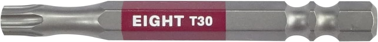 EIGHT TOOL EA-310C T30 x 65 EX- IMPACT Torx Impact Driver Bit, Metric, T30