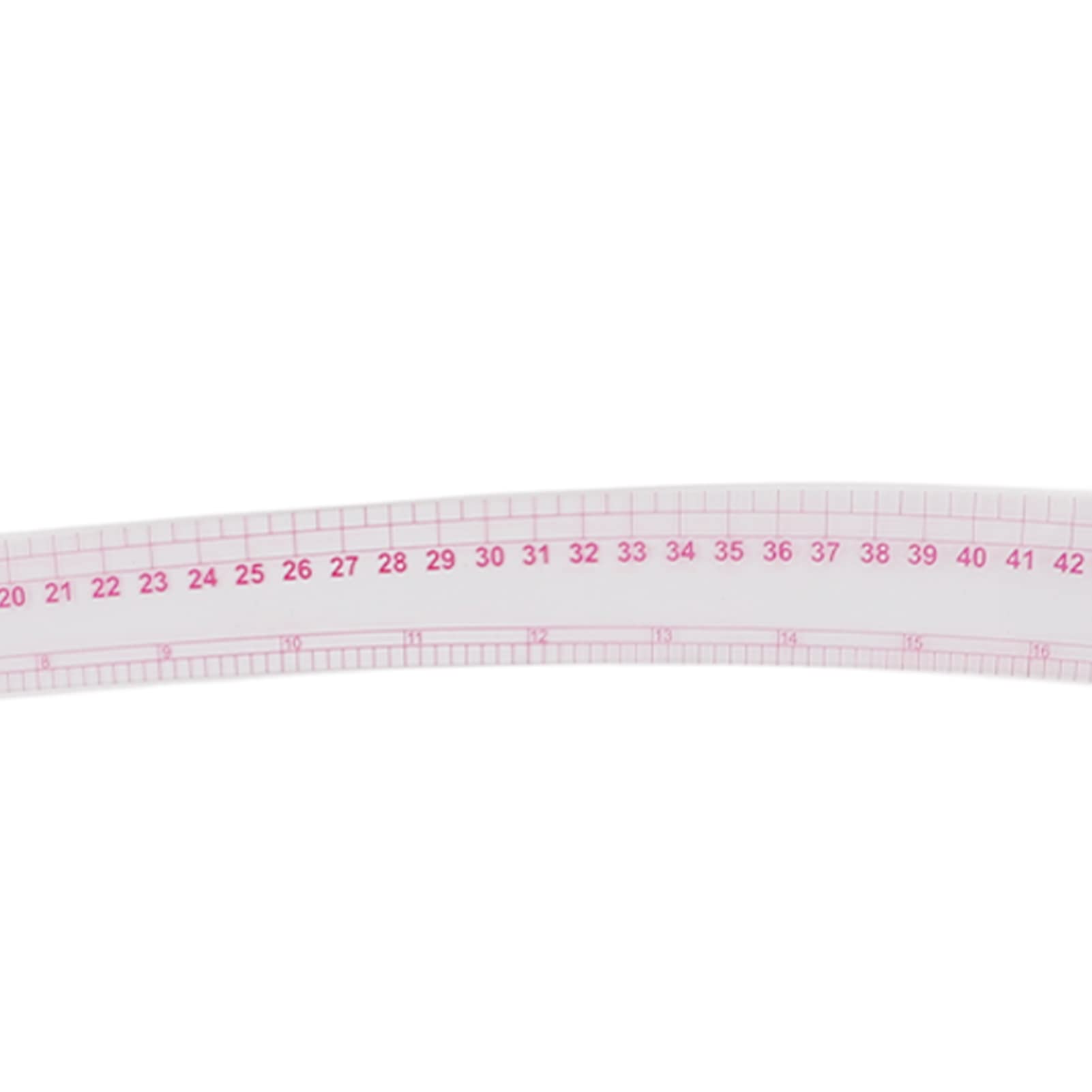 Hztyyier Righello per Trapuntatura Righello da Cucito con Braccio in Plastica per Disegno di Misurazione della Manica Artigianali Fai-da-Te 60 Cm di Lunghezza Other Sewing Embroidery Supplies