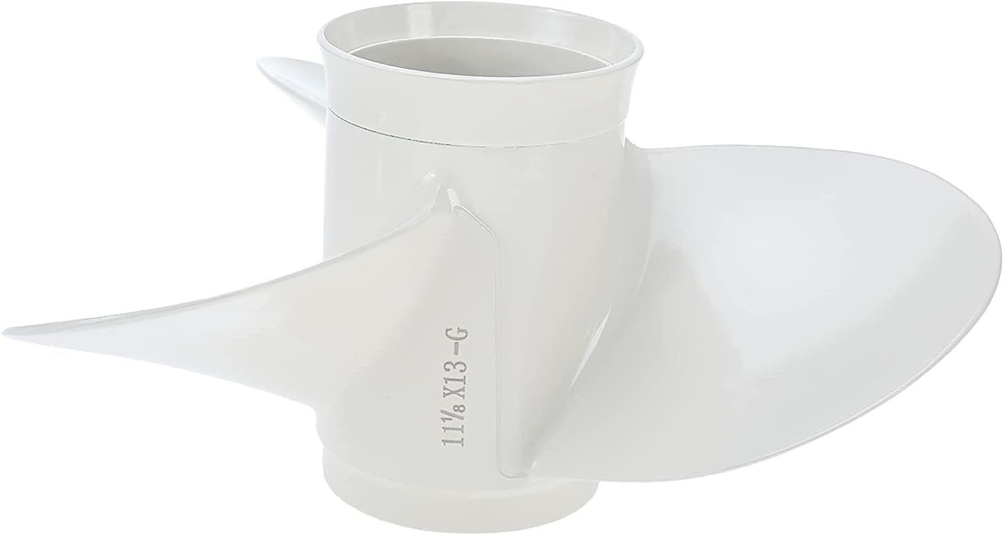 YaeMarine Boat Engine Aluminum Alloy Propeller 11 1/8x13-G for Yamaha 30HP 40HP 50HP 60HP Outboard Motors Boat Engine Propellers : Sports & Outdoors