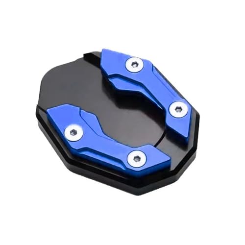 Image of Vagary CNC Kickstand Side Stand Extender for Yamaha Aerox 155 (Blue)
